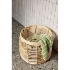 Luna Baskets 2 Pcs. Natural - Hübsch - Koop Online 9 Luna Baskets 2 Pcs. Natural - Hübsch - Koop Online -lampenmaster winkel 5712772130704 4