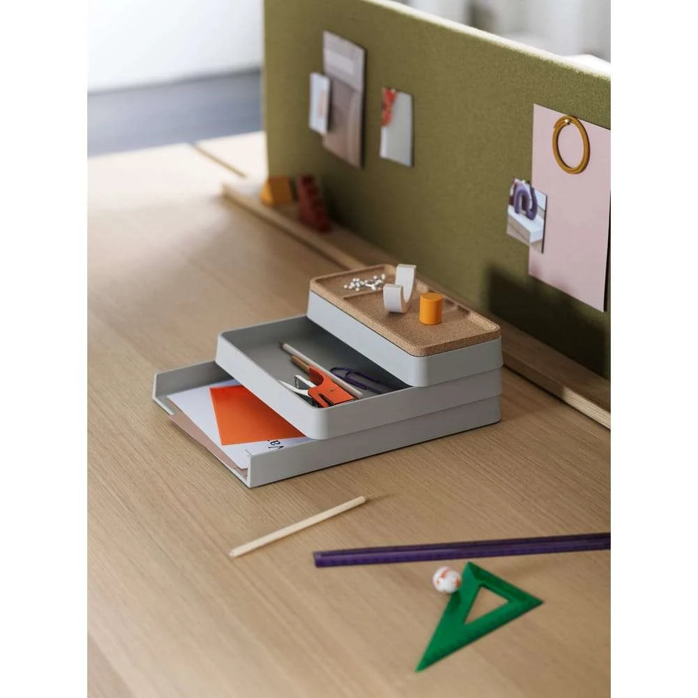 Arrange Desktop Series Configuration 1 Grey - Muuto - Koop Online 6 Arrange Desktop Series Configuration 1 Grey - Muuto - Koop Online - Afbeelding 6