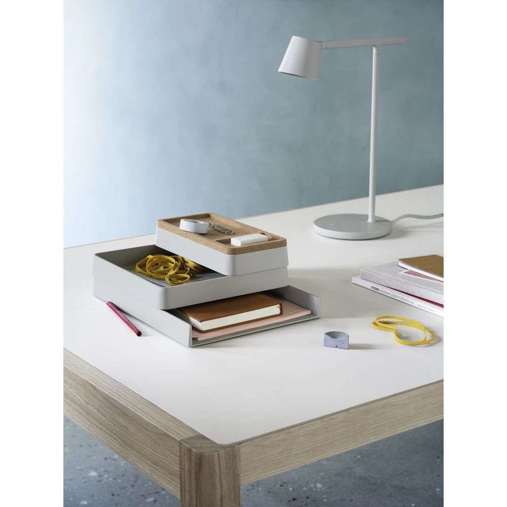 Arrange Desktop Series Configuration 1 Grey - Muuto - Koop Online 4 Arrange Desktop Series Configuration 1 Grey - Muuto - Koop Online - Afbeelding 4