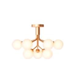 Apiales 9 Plafondlamp Brushed Brass - Nuura - Koop Online