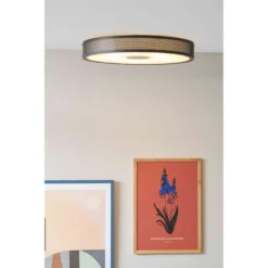 Frame Plafondlamp Ø43 Grey - Halo Design - Koop Online -lampenmaster winkel 742400 Frame ceiling lamp black antique brass 43 LIFESTYLE