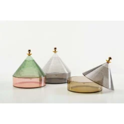 Trullo Storage Pot Crystal - Kartell - Koop Online -lampenmaster winkel 8058967292978 5