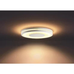 Being Plafondlamp White Amb. White - Philips Hue - Koop Online -lampenmaster winkel 8718696159200 being loftlampe hvid philips hue 6