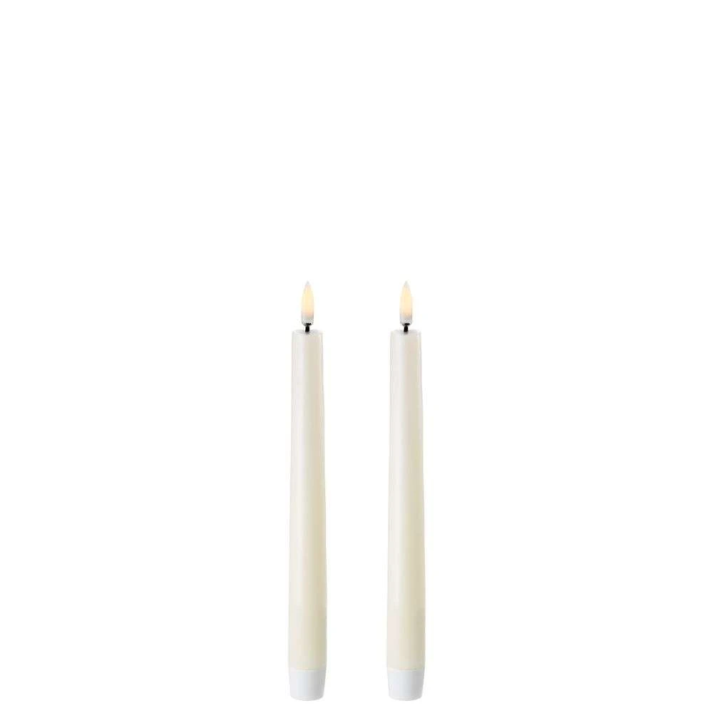 Kaarsen LED 2-pack Ivory 2,3 X 20,5 Cm - Uyuni - Koop Online 1 Kaarsen LED 2-pack Ivory 2,3 X 20,5 Cm - Uyuni - Koop Online